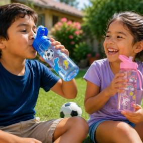 Ni&ntilde;os y agua: Ellos tambi&eacute;n deben hidratarse responsablemente