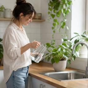 &iquest;Es bueno regar las plantas con agua filtrada?